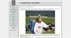 Desktop Screenshot of combatflyers.co.uk